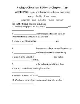 answers for apologia chemistry module 14 test Epub
