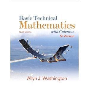 answers for basic technical mathematics 9th edition Kindle Editon