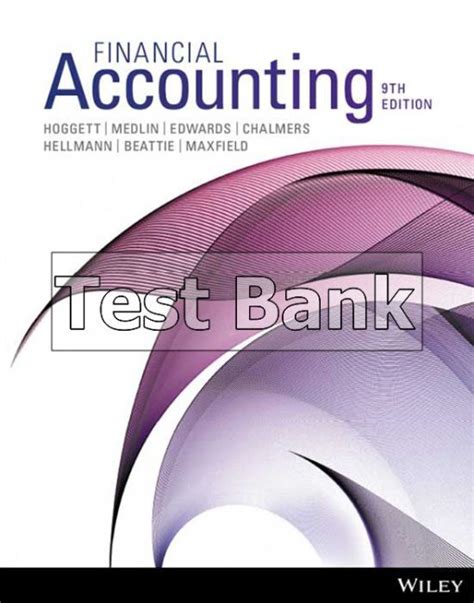 answers for financial accounting by hoggett PDF