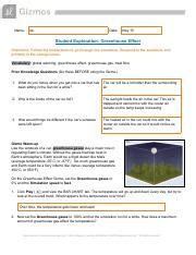 answers for greenhouse effect gizmo quiz Doc