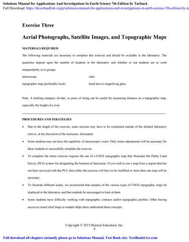 answers for lab manual by tarbuck Reader