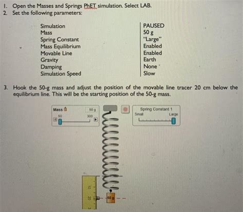 answers for masses and springs on phet PDF