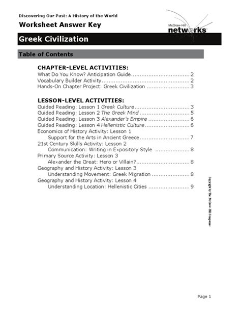 answers for mcgraw hill unit 10 packet Doc