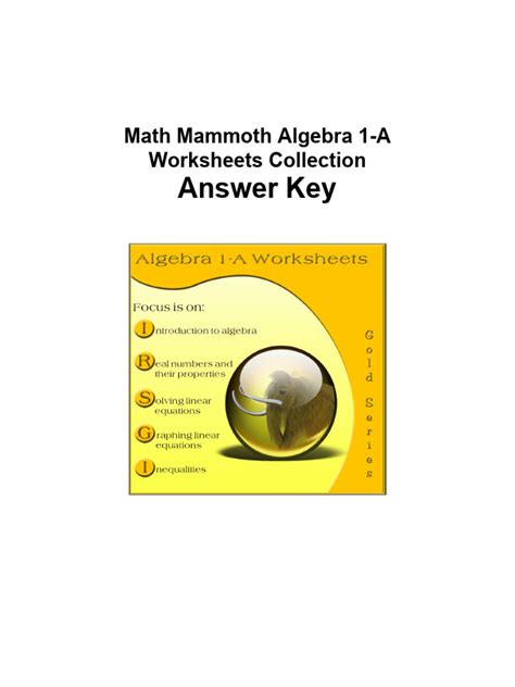answers for plato algebra 1a answers Reader