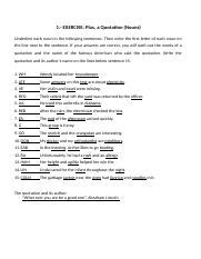 answers for plus a quotation nouns PDF