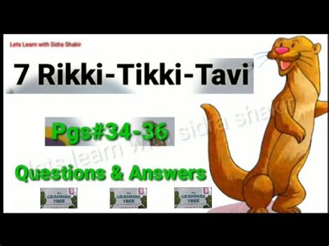 answers for rikki tikki tavi graphic org Kindle Editon
