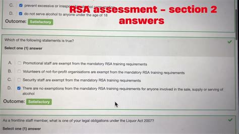 answers for rsa queensland Epub