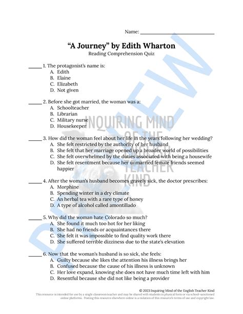 answers for the night journey comprehension questions Epub