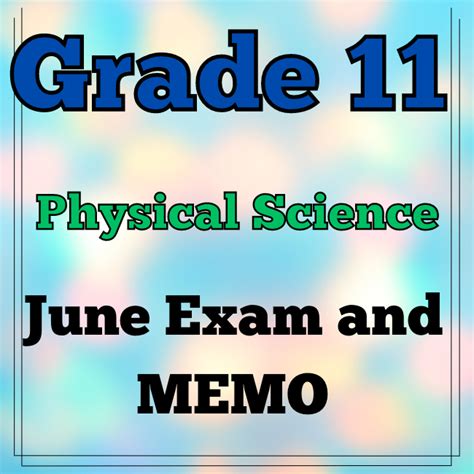 answers grade 11 june exam physical science Reader