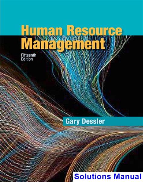 answers manual to human resource management dessler Epub