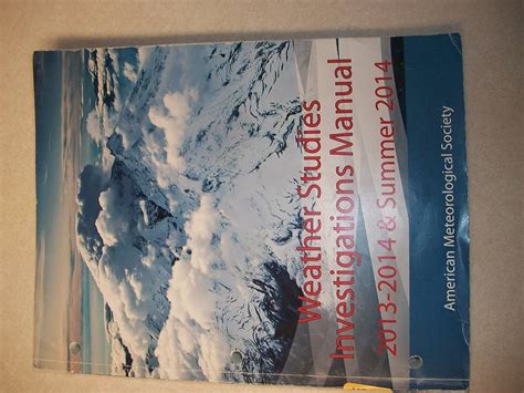 answers to 2013 weather studies investigations manual Epub