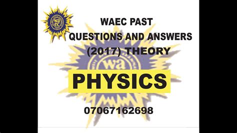 answers to 2014 waec physics theory Epub