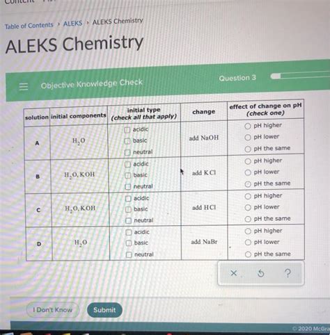 answers to aleks chemistry Epub