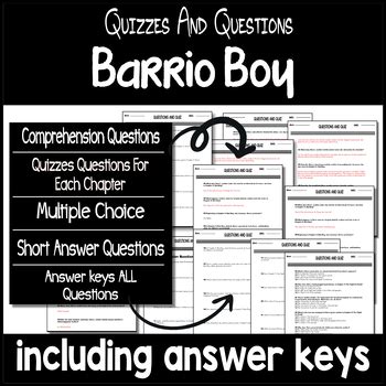 answers to barrio boy Doc