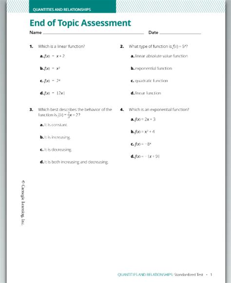 answers to carnegie learning post test assessments Epub