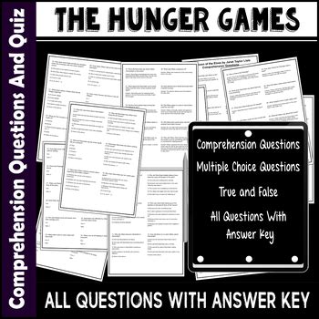 answers to comprehension questions for hunger games PDF