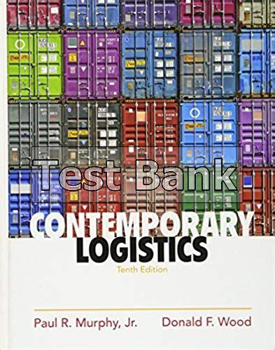 answers to contemporary logistics 10th edition PDF