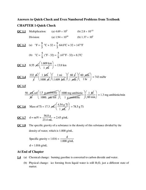 answers to even numbered problems college physics Kindle Editon