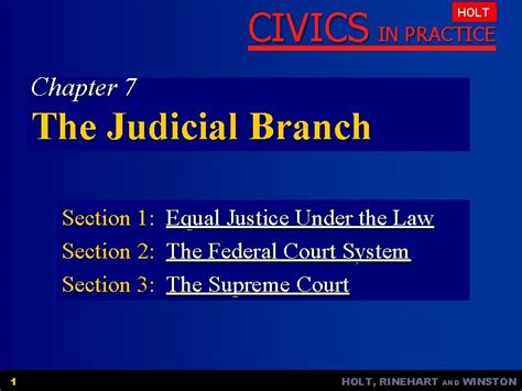 answers to holt civics the judicial branch PDF