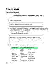 answers to late night labs scientific method Doc