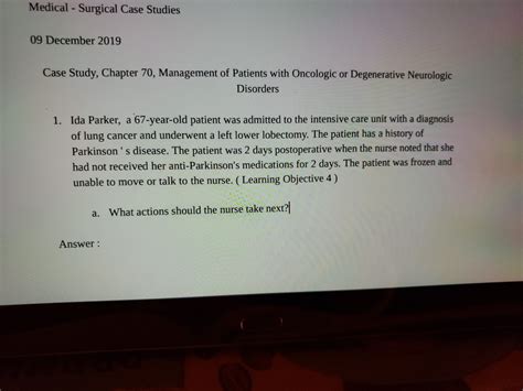 answers to medical surgical case studies PDF