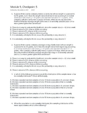 answers to oli statistic checkpoints Reader