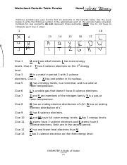 answers to periodically puzzling PDF