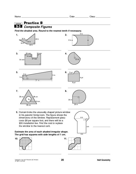 answers to practice b composite figures Reader