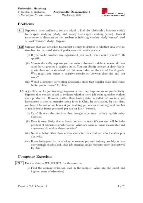 answers to problems set wooldridge pdf Doc