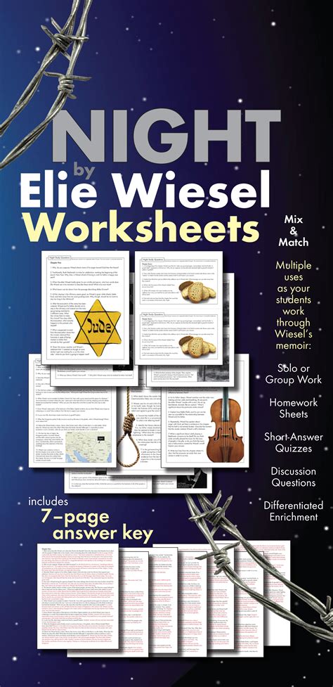 answers to questikn on night by wiesel PDF