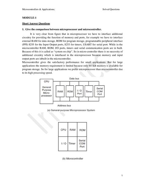 answers to questions in the microcontroller technology Kindle Editon