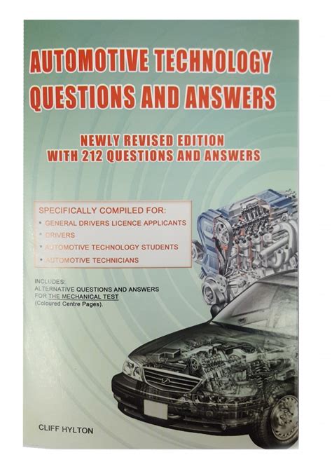 answers to quiz automotive technology 4th edition Epub