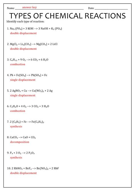 answers to rates of chemical reactions Doc