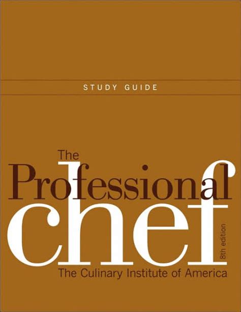 answers to the professional chef study guide PDF