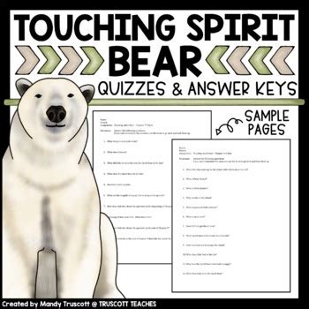 answers to touching spirit bear test PDF