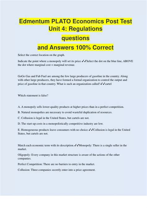 answers to us history plato unit 4 Kindle Editon