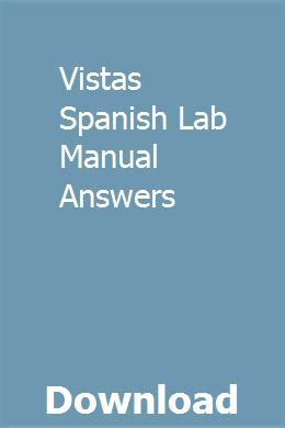answers to vista spanish Ebook Reader