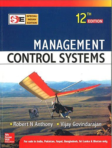 anthony govindarajan management control systems 12th ed PDF