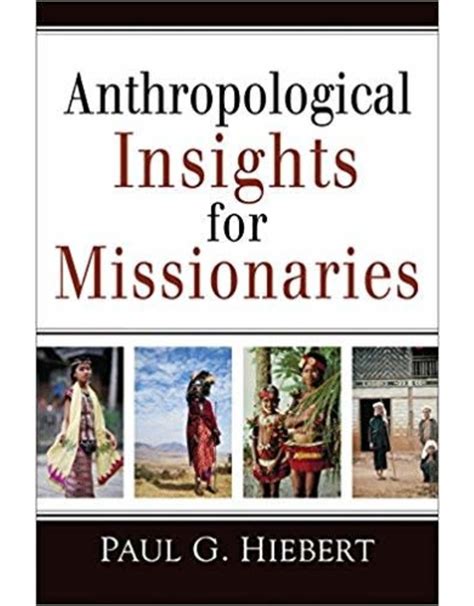 anthropological insights for missionaries Epub