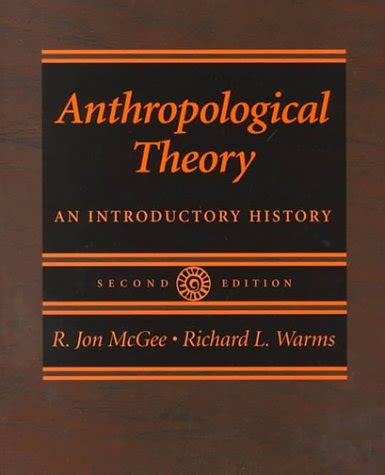anthropological theory an introductory history PDF