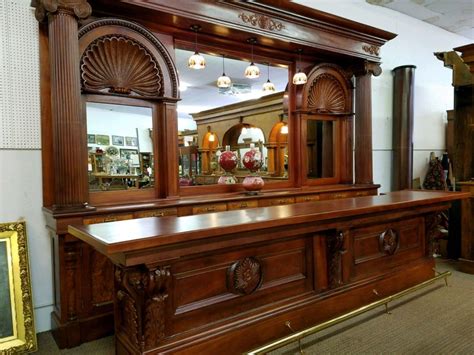 antique back bar