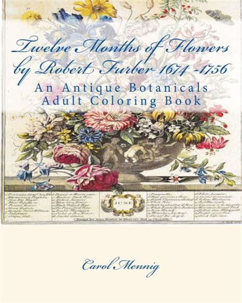 antique botanicals adult coloring book PDF