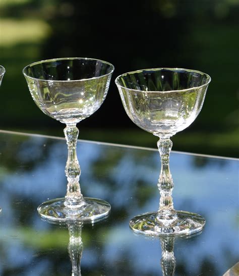 antique coupe glasses