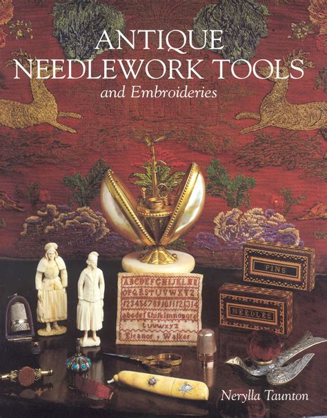 antique needlework tools and embroideries PDF
