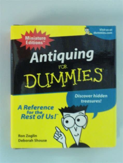 antiquing for dummies Doc