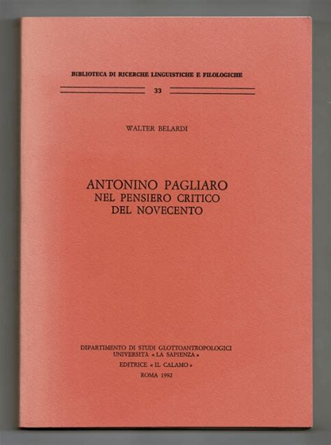 antonio pagliaro nel pensiero critico del novecento Epub
