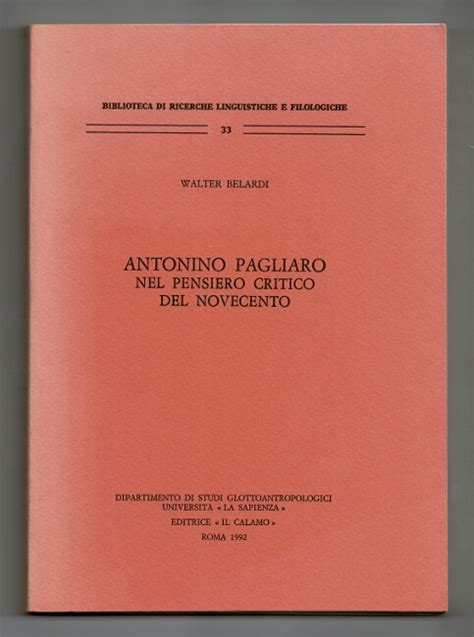 antonio pagliaro nel pensiero critico del novecento Epub