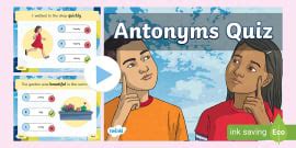 antonym powerpoint for second grade Doc