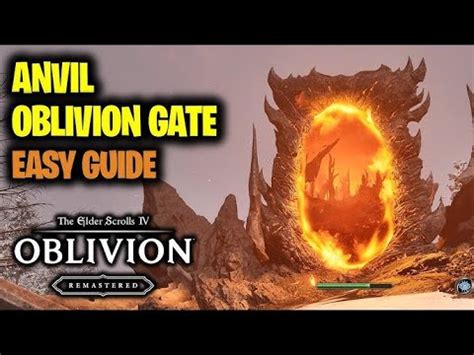 Anvil Oblivion Gate Walkthrough