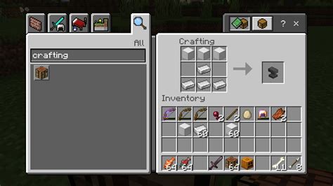 anvil recipe minecraft